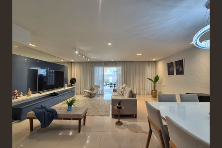 Sala  de casa de condomínio à venda com 4 quartos, 400m² em Recreio dos Bandeirantes, Rio de Janeiro