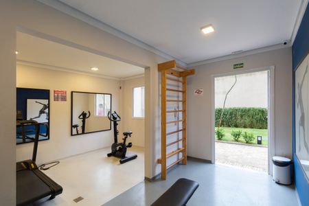 Apartamento para alugar com 32m², 2 quartos e sem vaga Apartamento para alugar com 32m², 2 quartos e sem vagaÁrea Comum - Academia
