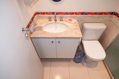 Apartamento à venda com 139m², 3 quartos e 2 vagasBanheiro Quarto 2 - Suíte