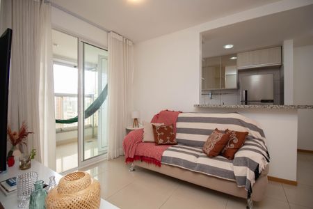 Sala de apartamento para alugar com 1 quarto, 42m² em Águas Claras, Brasília