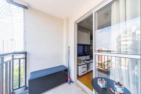 Varanda da Sala de apartamento à venda com 3 quartos, 67m² em Vila Eldizia, Santo André