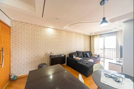 Sala de apartamento à venda com 3 quartos, 67m² em Vila Eldizia, Santo André