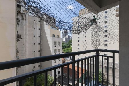 Varanda do Studio de kitnet/studio à venda com 1 quarto, 41m² em República, São Paulo