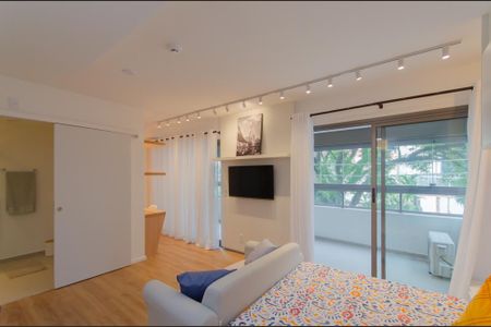 Studio para alugar com 48m², 1 quarto e sem vaga Studio para alugar com 48m², 1 quarto e sem vagaSala/Quarto