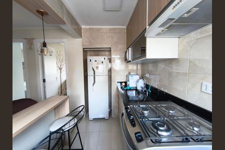 Apartamento para alugar com 43m², 2 quartos e 1 vagaCozinha e Área de Serviço