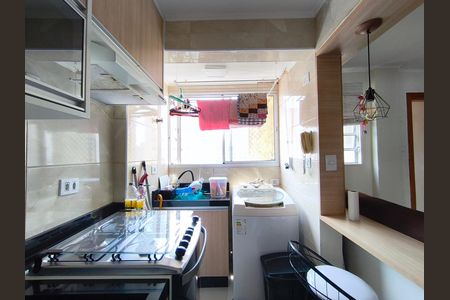 Apartamento para alugar com 43m², 2 quartos e 1 vagaCozinha e Área de Serviço