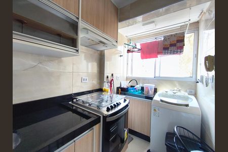 Apartamento para alugar com 43m², 2 quartos e 1 vagaCozinha e Área de Serviço