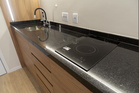 Studio à venda com 29m², 1 quarto e sem vagaCozinha