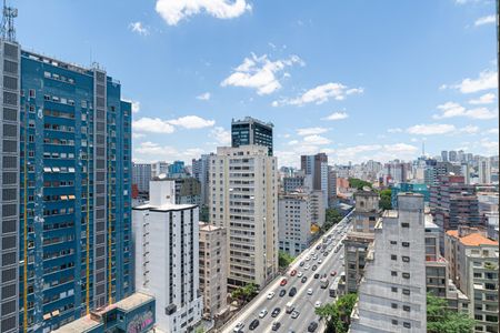 Studio à venda com 29m², 1 quarto e sem vagaÁrea comum - Vista da Varanda do Lounge