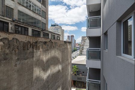 Studio à venda com 29m², 1 quarto e sem vagaVista da Varanda do Quarto
