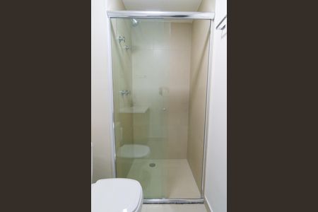 Banheiro da Suíte de apartamento para alugar com 1 quarto, 57m² em Vila Mascote, São Paulo