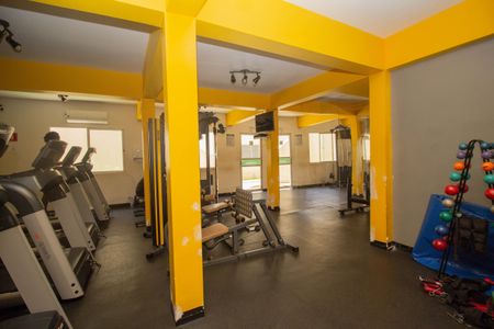 Apartamento para alugar com 45m², 2 quartos e 1 vaga Apartamento para alugar com 45m², 2 quartos e 1 vagaÁrea comum - Academia