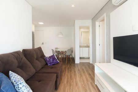 Sala  de apartamento à venda com 1 quarto, 45m² em Vila Gomes Cardim, São Paulo