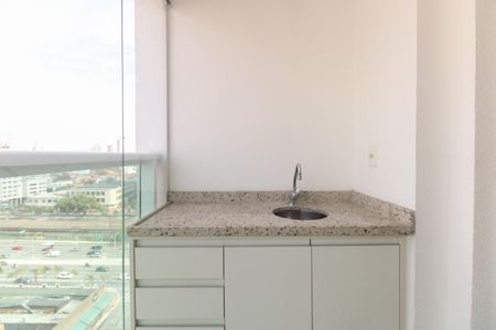 Varanda  de apartamento à venda com 1 quarto, 45m² em Vila Gomes Cardim, São Paulo