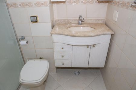 Banheiro da Suíte de apartamento para alugar com 3 quartos, 116m² em Perdizes, São Paulo