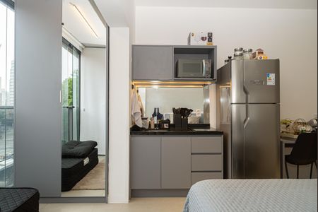 Studio à venda com 24m², 1 quarto e sem vagaCozinha