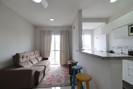 Sala de apartamento para alugar com 2 quartos, 58m² em Subsetor Leste - 2 (l-2), Ribeirão Preto