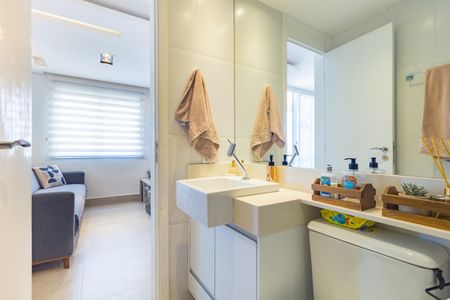 Apartamento à venda com 59m², 2 quartos e 1 vaga Apartamento à venda com 59m², 2 quartos e 1 vagaBanheiro - Social