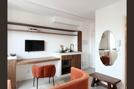 Estúdio de kitnet/studio para alugar com 1 quarto, 24m² em Pinheiros, São Paulo