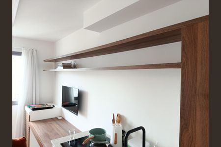 Studio para alugar com 24m², 1 quarto e sem vagaCozinha