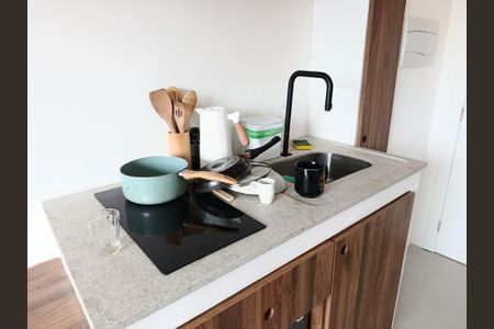 Studio para alugar com 24m², 1 quarto e sem vagaCozinha