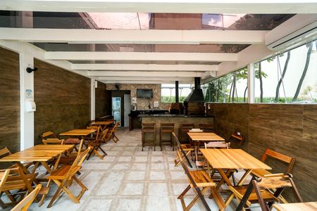 Apartamento à venda com 122m², 2 quartos e 2 vagasChurrasqueira