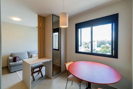Sala de jantar de apartamento para alugar com 1 quarto, 39m² em Butantã, São Paulo