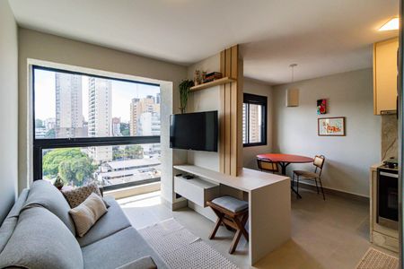 Sala de apartamento para alugar com 1 quarto, 39m² em Butantã, São Paulo