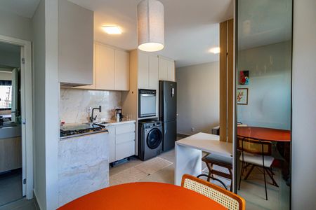 Sala de jantar de apartamento para alugar com 1 quarto, 39m² em Butantã, São Paulo