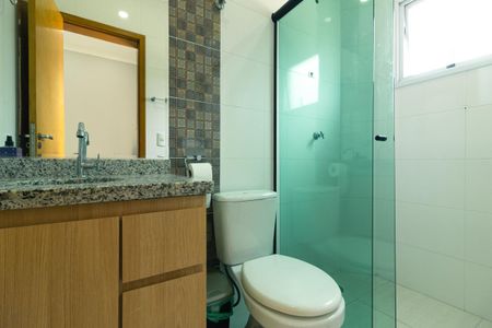 Casa para alugar com 90m², 2 quartos e 2 vagas Casa para alugar com 90m², 2 quartos e 2 vagasBanheiro da Suíte 2