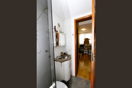 Banheiro Social de apartamento à venda com 2 quartos, 54m² em Jardim America, Belo Horizonte