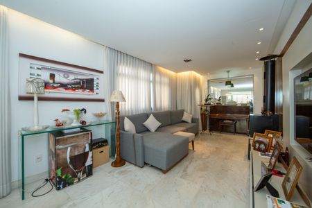 SALA de apartamento à venda com 4 quartos, 156m² em Buritis, Belo Horizonte