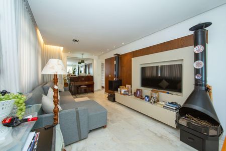 SALA de apartamento à venda com 4 quartos, 156m² em Buritis, Belo Horizonte