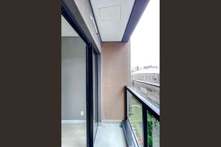 Studio para alugar com 27m², 1 quarto e sem vagaVaranda