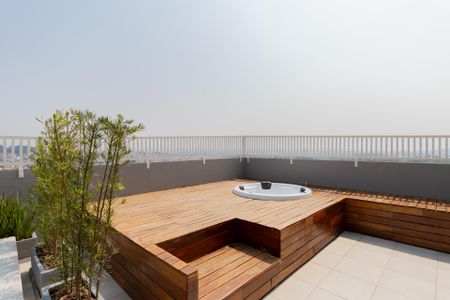 Studio para alugar com 27m², 1 quarto e sem vaga Studio para alugar com 27m², 1 quarto e sem vagaÁrea Comum - Jacuzzi