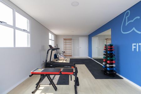 Apartamento para alugar com 27m², 1 quarto e sem vaga Apartamento para alugar com 27m², 1 quarto e sem vagaÁrea Comum - Academia