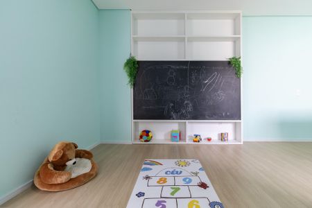 Apartamento para alugar com 27m², 1 quarto e sem vaga Apartamento para alugar com 27m², 1 quarto e sem vagaÁrea Comum - Salão de Jogos