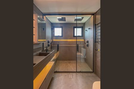 Apartamento à venda com 153m², 3 quartos e 3 vagasBanheiro da Suíte 1