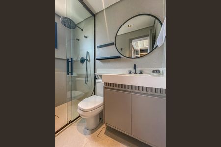 Apartamento à venda com 153m², 3 quartos e 3 vagasBanheiro da Suíte 2