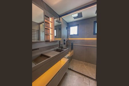 Apartamento à venda com 153m², 3 quartos e 3 vagasBanheiro da Suíte 1