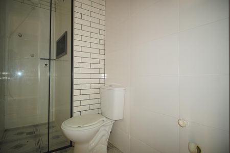 Banheiro Corredor de apartamento à venda com 1 quarto, 39m² em Jardim Dona Leopoldina, Porto Alegre