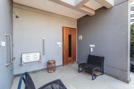 Apartamento à venda com 50m², 1 quarto e 1 vagaSaúna