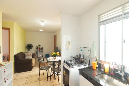 Apartamento para alugar com 49m², 2 quartos e 1 vagaCozinha e Área de Serviço
