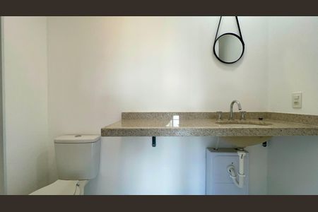 Apartamento para alugar com 40m², 1 quarto e sem vagaBanheiro da Suíte
