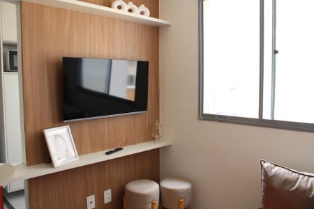 Apartamento para alugar com 30m², 1 quarto e sem vagaDetalhe Sala