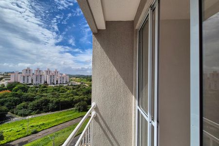 Varanda da Sala  de apartamento para alugar com 2 quartos, 45m² em Jardim São Vicente, Campinas