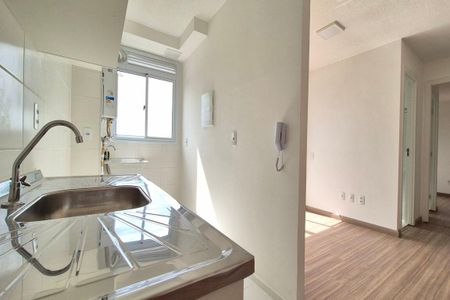 Cozinha  de apartamento para alugar com 2 quartos, 45m² em Jardim São Vicente, Campinas