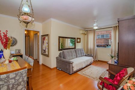 Sala de apartamento à venda com 3 quartos, 115m² em Petrópolis, Porto Alegre