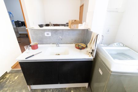 Cozinha de apartamento à venda com 1 quarto, 39m² em Vila Nova, Porto Alegre