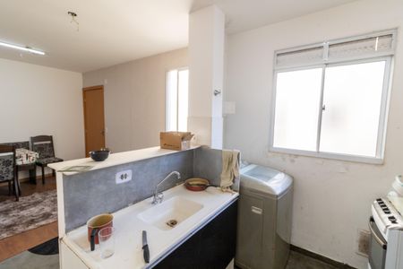 Cozinha de apartamento à venda com 1 quarto, 39m² em Vila Nova, Porto Alegre